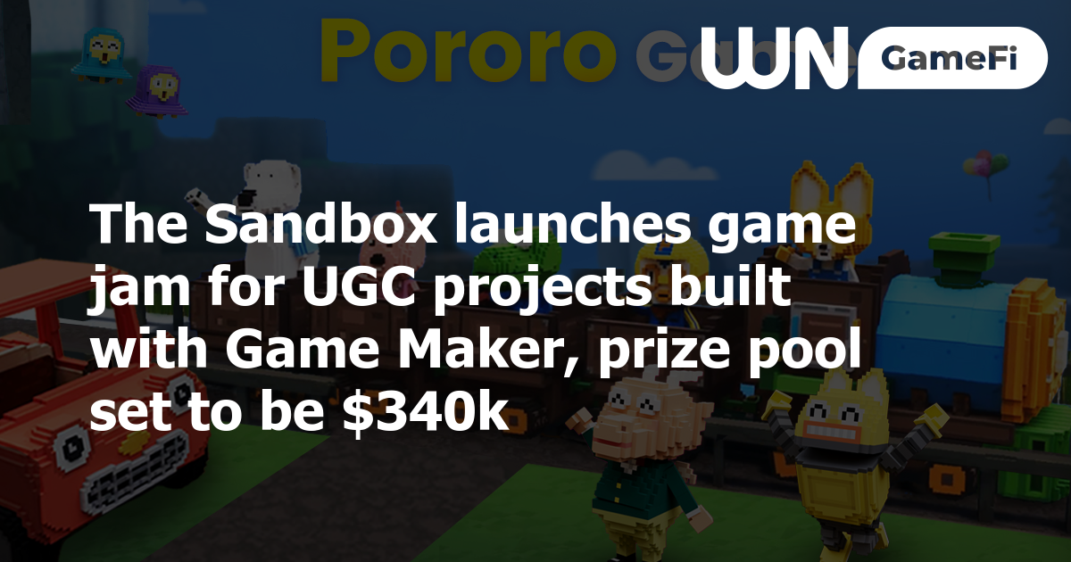 The Sandbox launches game jam for UGC projects built with Game Maker